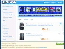 Tablet Screenshot of netlogic.es